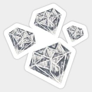 diamond for me Sticker